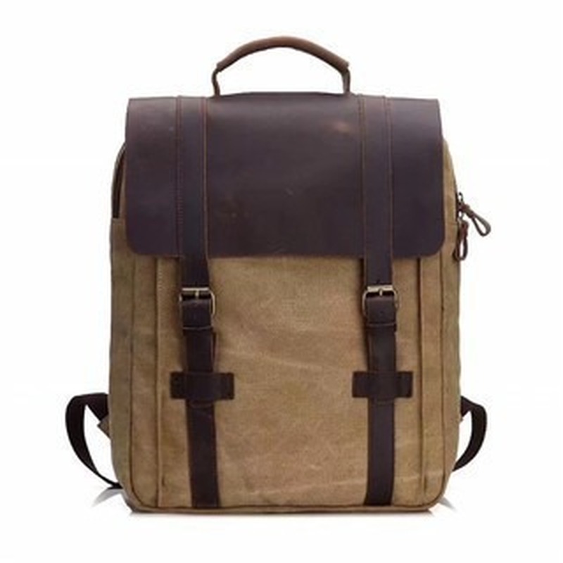 Canvas Backpack Casual - Tas ransel tren mode tas sekolah