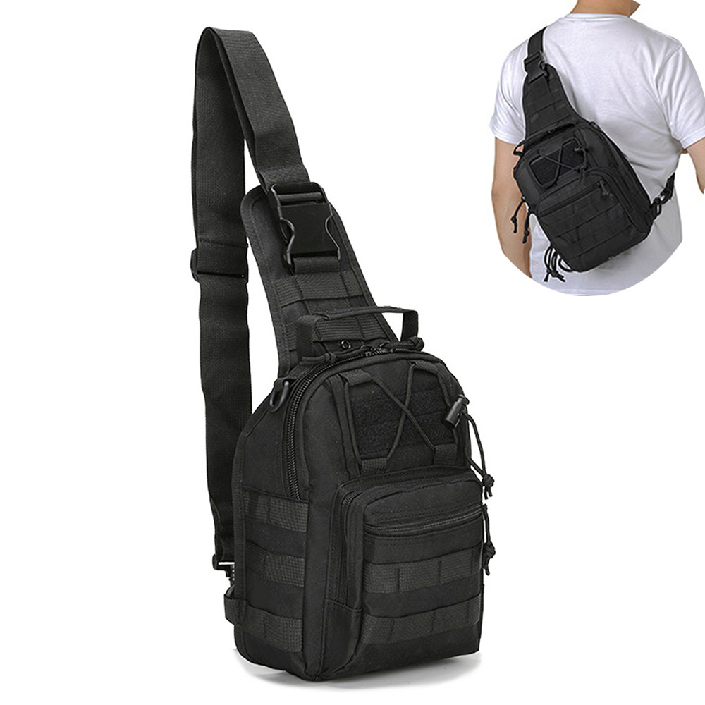 Rucksack Military Style - Tas Selempang Pria, Tas Ransel Dada,