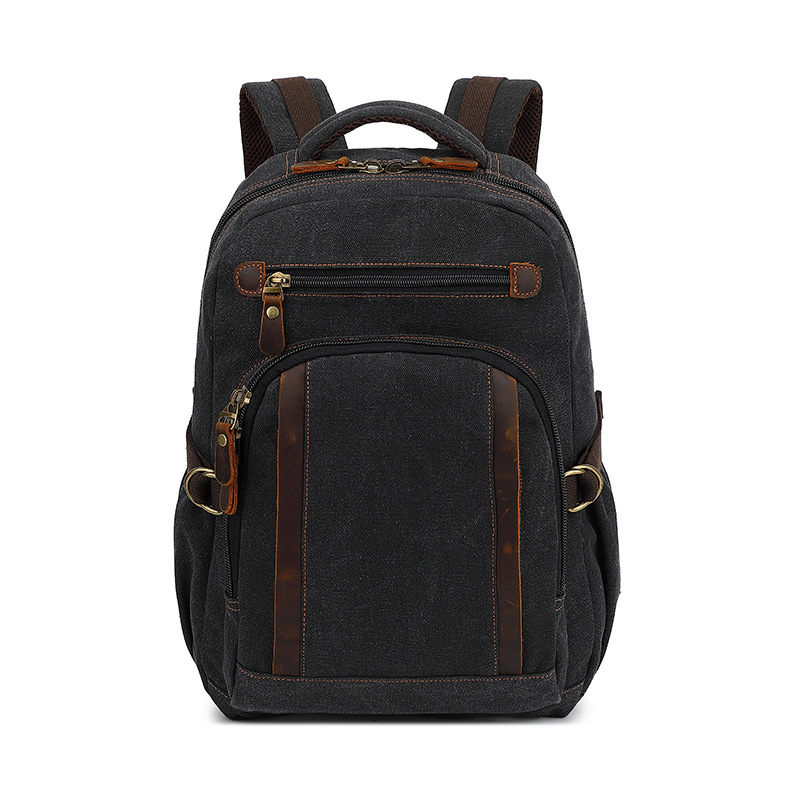 Canvas Backpack Casual - Tas ransel kasual baru untuk pria,