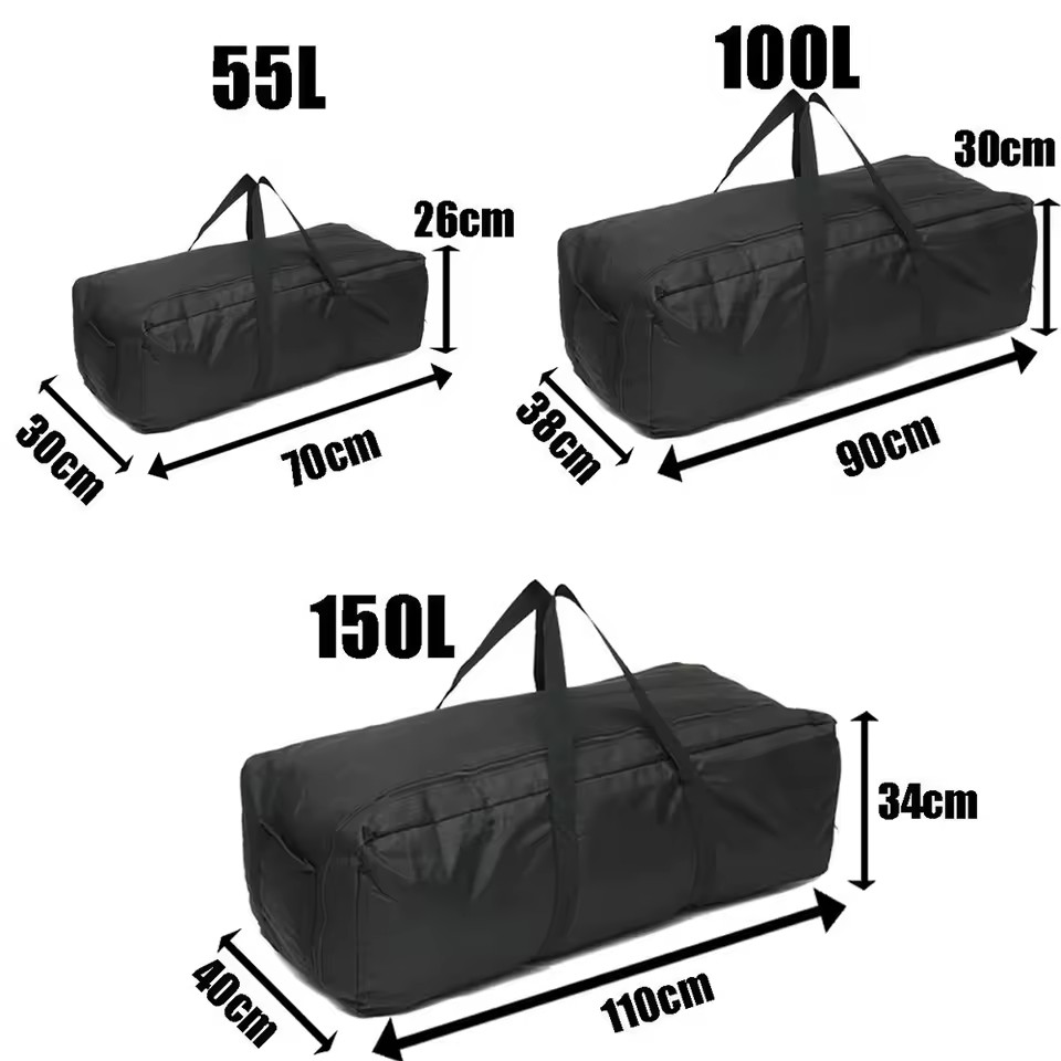 Hiking Backpack Waterproof - Tas Perjalanan Penyimpanan Outdoor Oxford 1680D