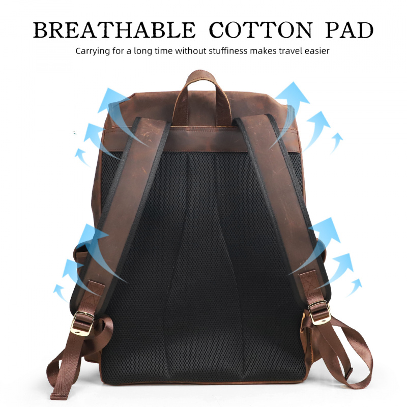 Produk Baru Ransel Kulit Tas T - Leather Backpack Vintage ulasan dan harga