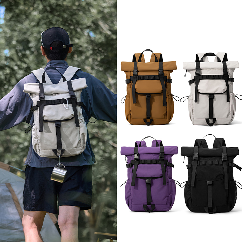 Tas ransel pria baru model rol - Hiking Backpack Waterproof ulasan dan harga