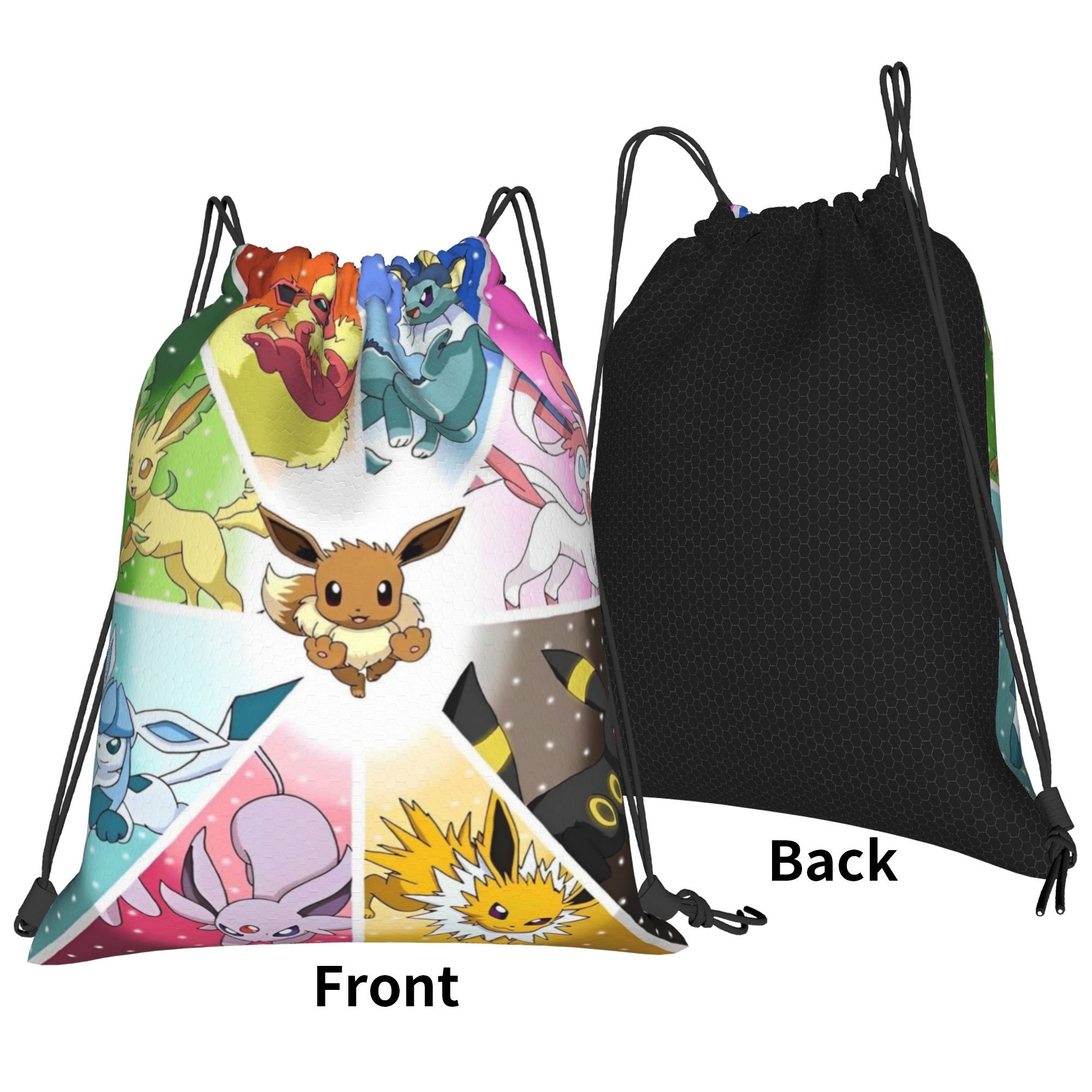 Tas Ransel Serut Anime Poke-Mo - Drawstring Gym Bag ulasan dan harga