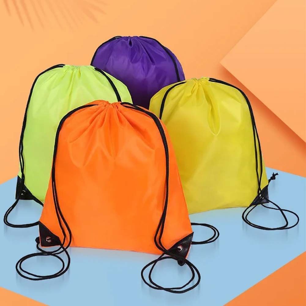 Ransel Serut Nilon Tas Bahu Wa - Drawstring Gym Bag ulasan dan harga