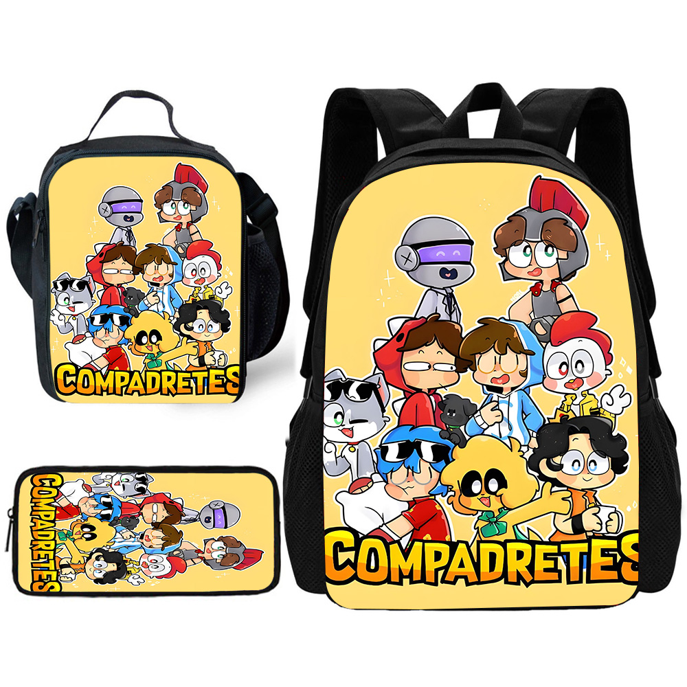 Ransel Sekolah Kompadretesls K - Canvas Backpack Casual ulasan dan harga