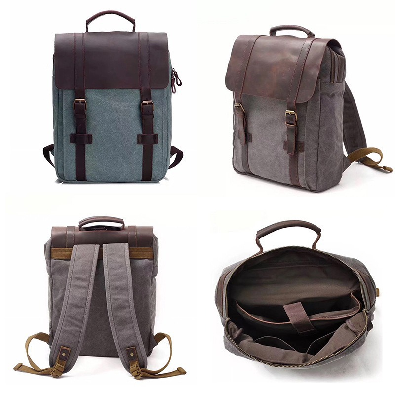 Tas ransel tren mode tas sekol - Canvas Backpack Casual ulasan dan harga