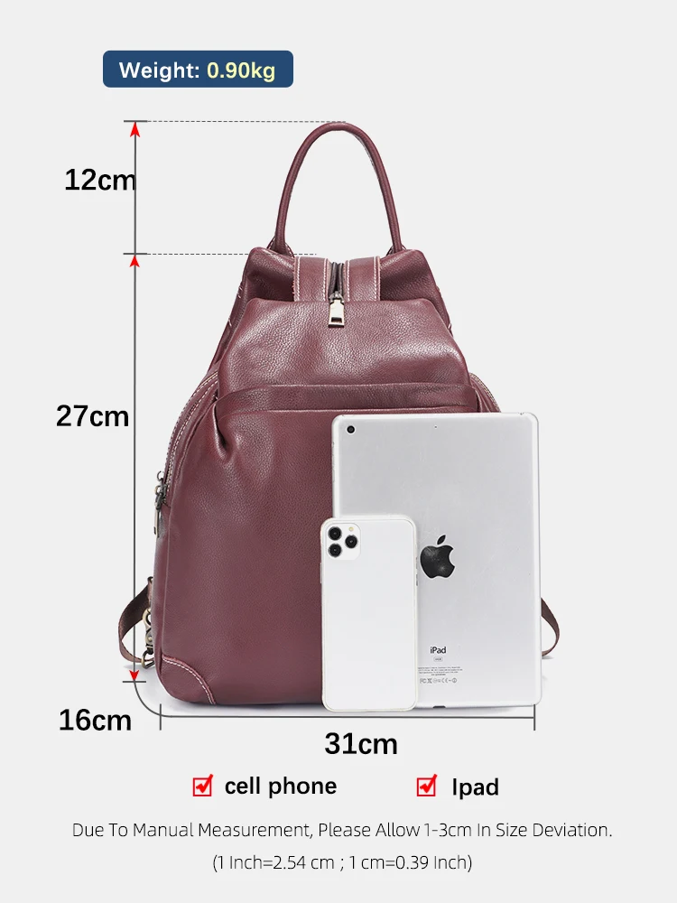 Zency ransel perjalanan wanita - Travel Backpack Anti Theft ulasan dan harga