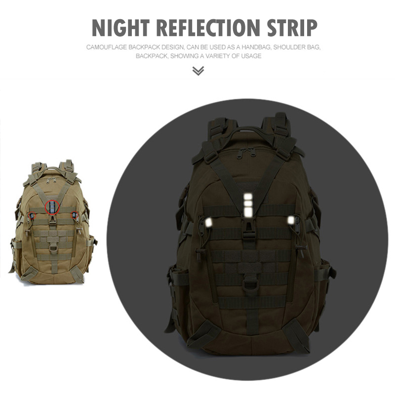 Ransel taktis 35L, ransel taha - Rucksack Military Style ulasan dan harga