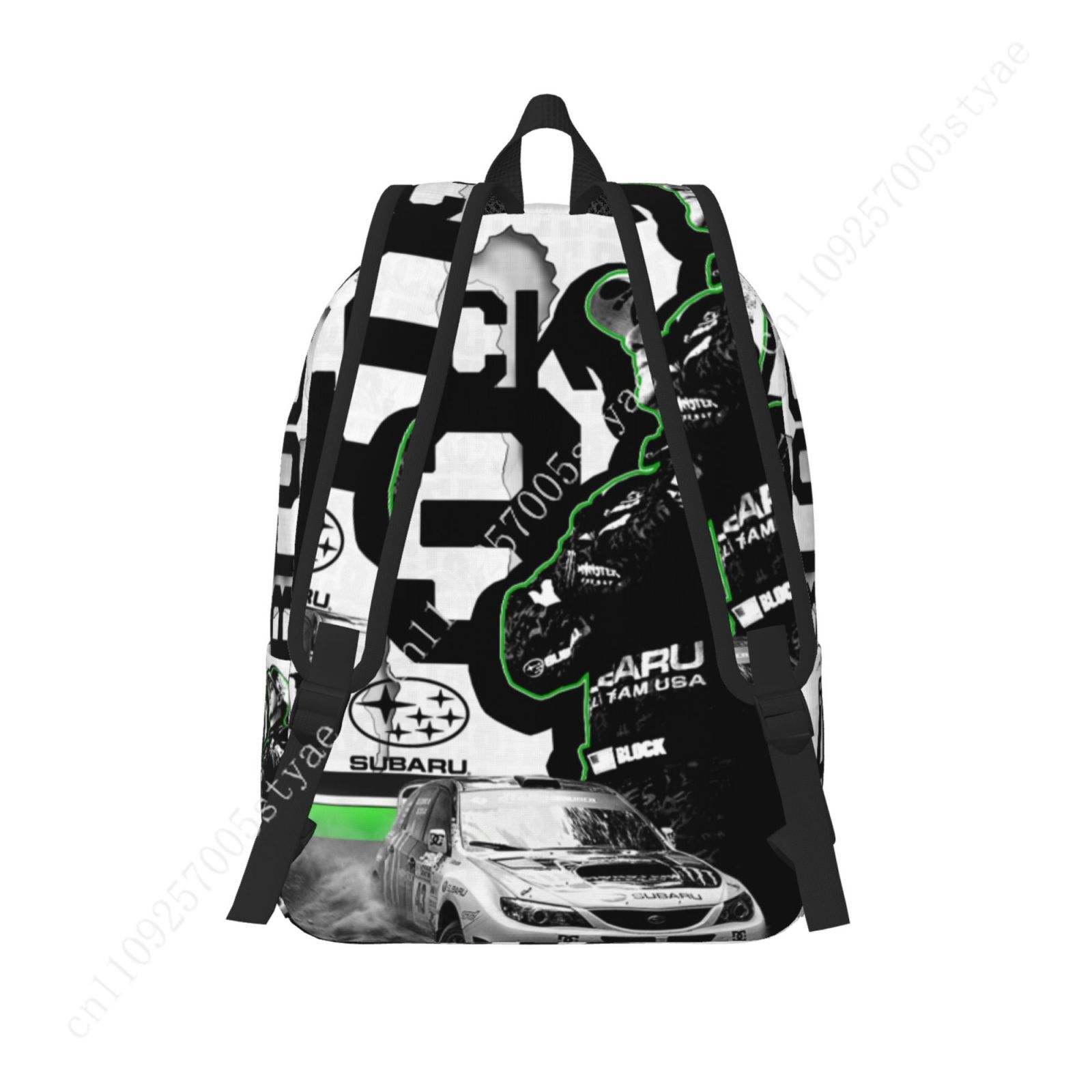 Ken Block 43 Tas Ransel Kanvas - Canvas Backpack Casual ulasan dan harga