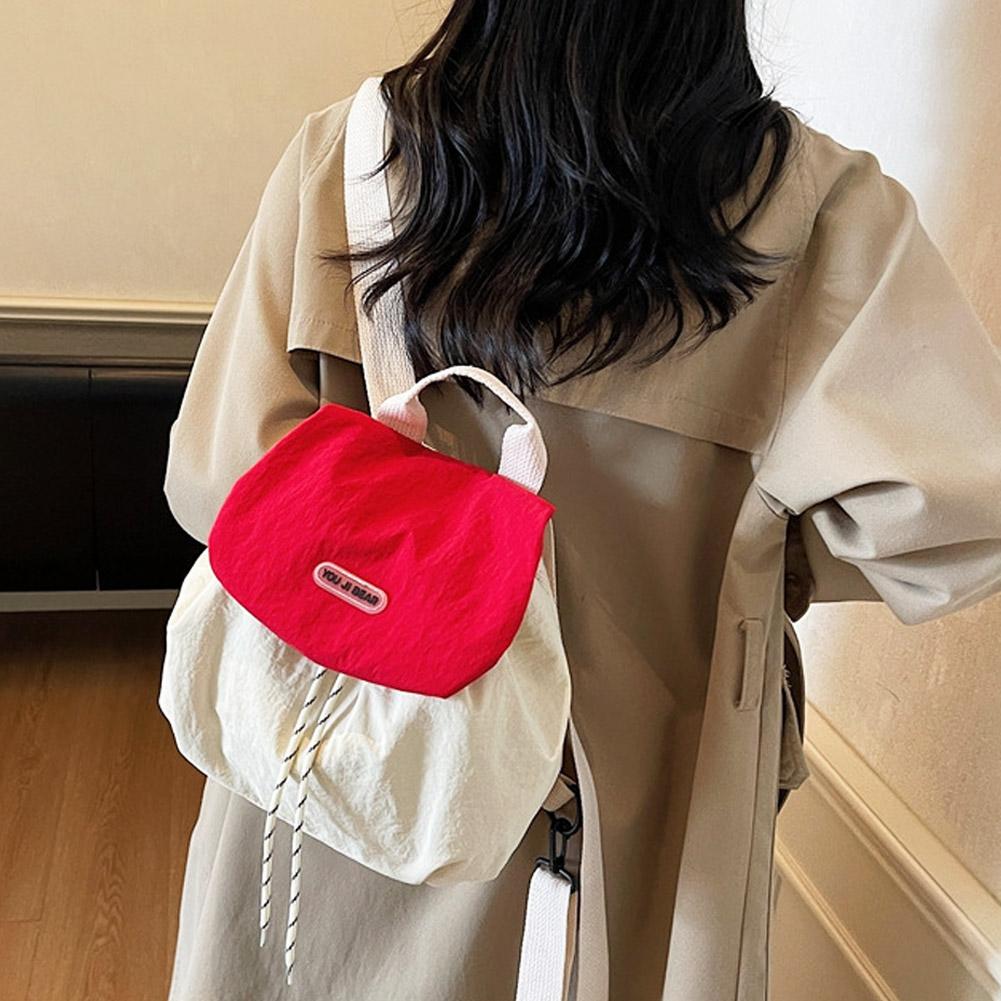 Ransel Wanita Bahan Nylon Ring - Canvas Backpack Casual ulasan dan harga
