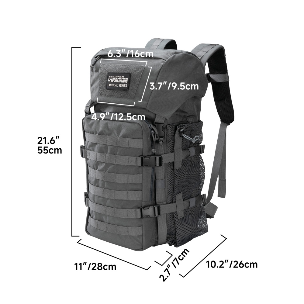 Ransel Taktis 40L 500D Nylon u - Rucksack Military Style ulasan dan harga