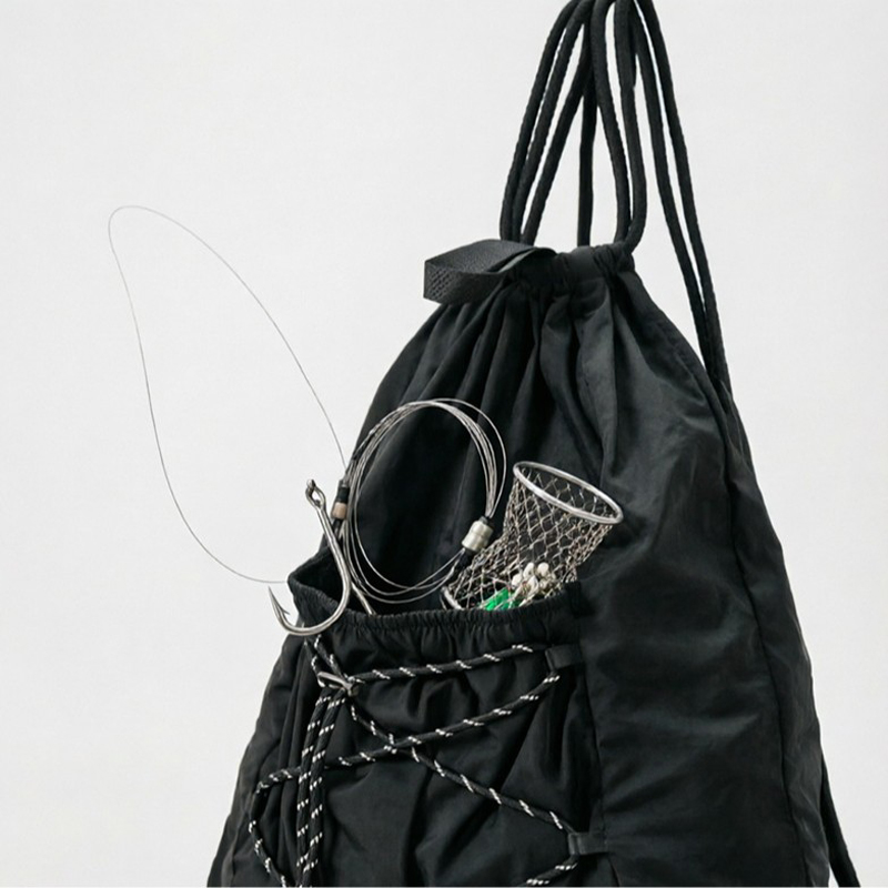 SHELKSBAG Tas Ransel Serut Uni - Drawstring Gym Bag ulasan dan harga