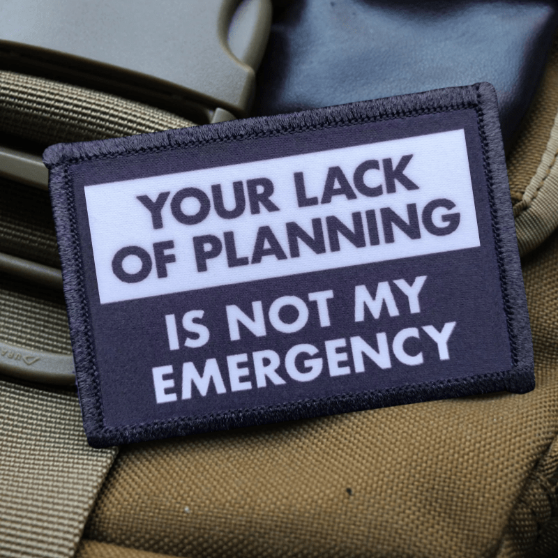 Bukan saya darurat gigi Patch  - Rucksack Military Style ulasan dan harga