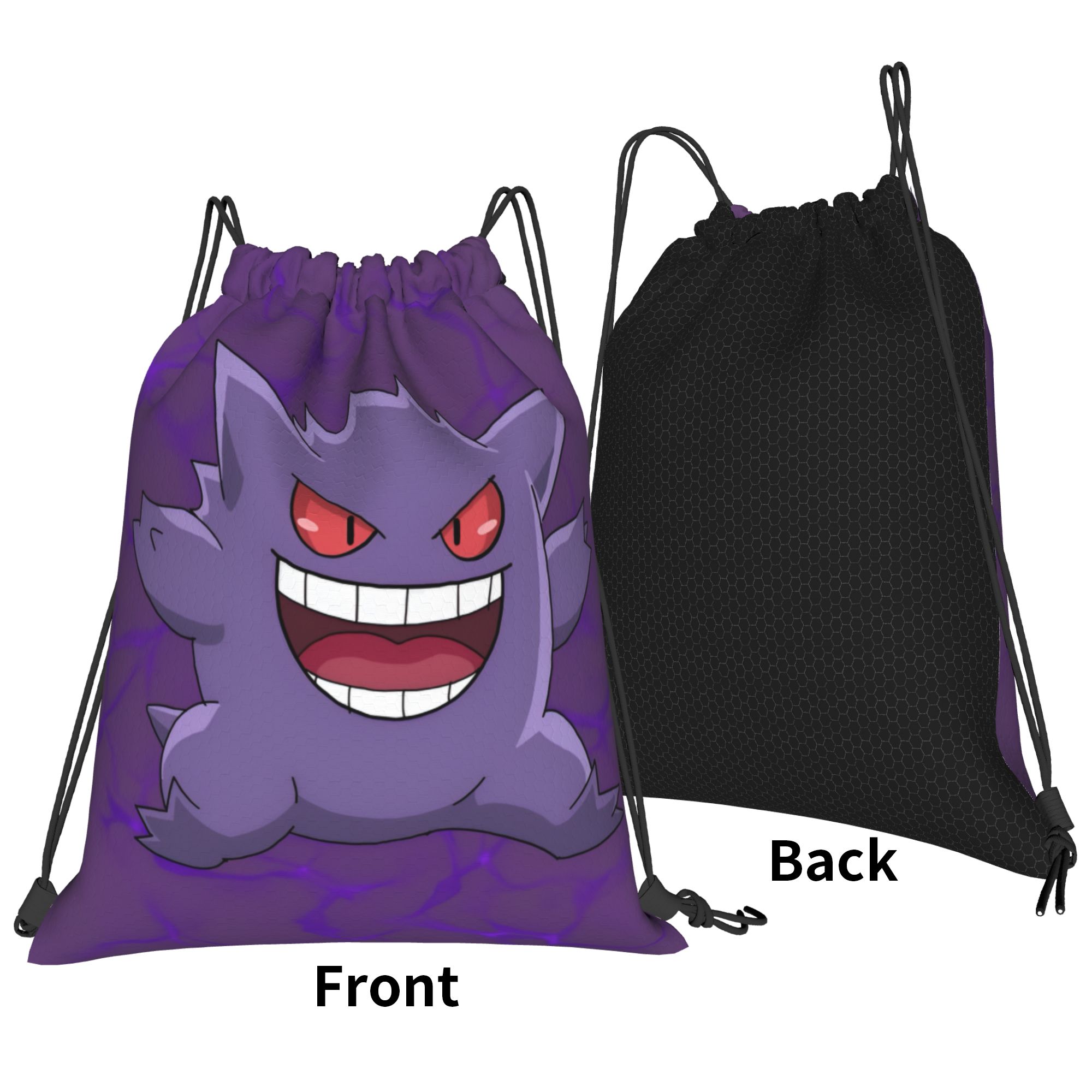 Tas Ransel Serut Pokemon Genga - Drawstring Gym Bag ulasan dan harga